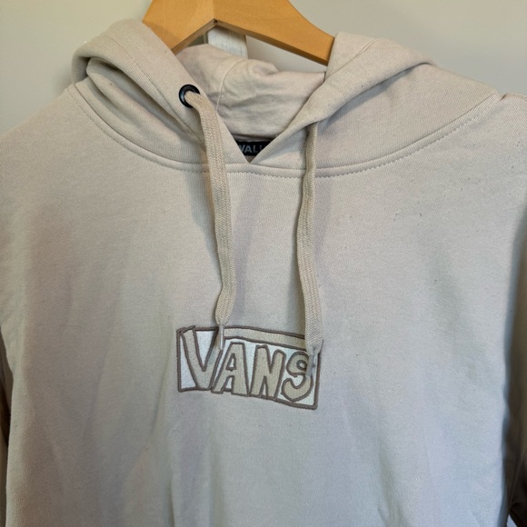 Men’s XL Vans Cream Tan Hooded Sweatshirt - Picture 5 of 6